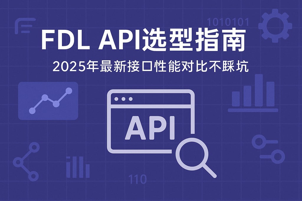 fdl api选型指南，2025年最新接口性能对比不踩坑